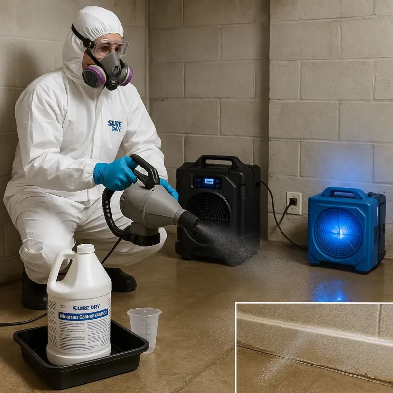 Sanitization and Odor Removal process in Tucker County, WV